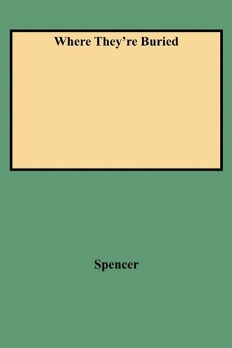 Spencer/Where They're Buried