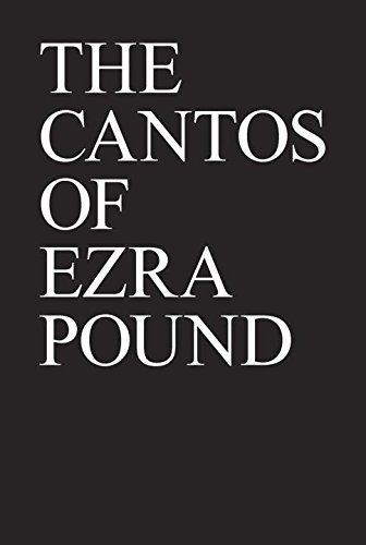 Ezra Pound The Cantos Reprint 