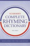 Paul Zollo Schirmer's Complete Rhyming Dictionary 