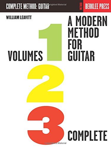 William Leavitt A Modern Method For Guitar Volumes 1 2 3 Complete 