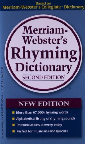 Merriam-Webster/Merriam-Webster's Rhyming Dictionary@0002 Edition;