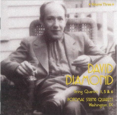 David Diamond String Quartets Vol. 3 Potamac Str Qt 