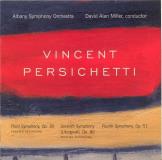 Vincent Persichetti Symphonies Nos. 3 4 & 7 Miller Albany So 