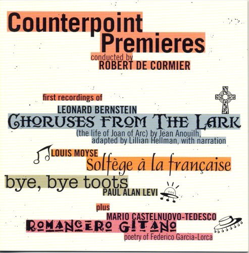Bernstein Moyse Counterpoint Premieres Cornier Counterpoint 