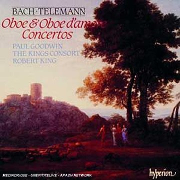 Bach Telemann Con Ob (2) Ob D'amore Goodwin*paul (ob D'amore) King King's Consort 