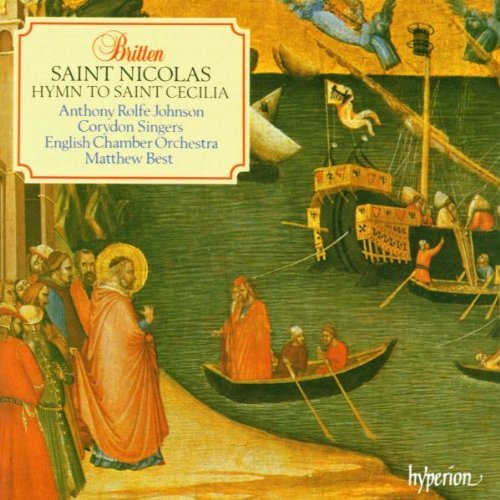 B. Britten/St. Nicolas/Hymn St Cecilia@Johnson (Ten)/Corydon Sgrs@Best/English Co