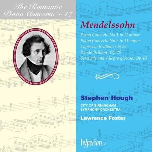 Felix Mendelssohn/Piano Concerti 1 & 2 Capriccio@Hough*stephen (Pno)@Foster/City Of Birmingham So