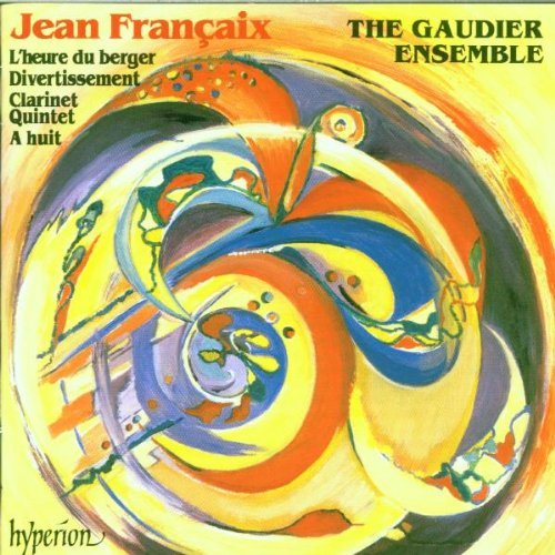 J. Francaix Divertissement. Clarinet Quint Goudier Ens 