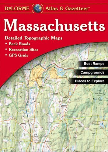 Rand Mcnally Massachusetts Atlas & Gazetteer 