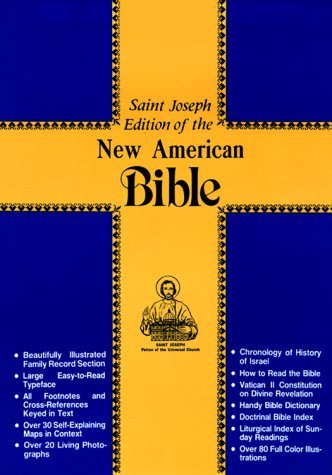 Confraternity Of Christian Doctrine Saint Joseph Medium Size Bible Nabre New American Bi 