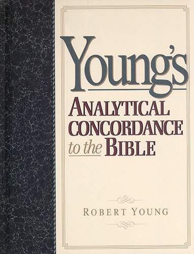 Robert Young Young's Analytical Concordance To The Bible $uper $aver 