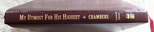 Oswald Chambers My Utmost For His Highest An Updated Edition In Today's Language The Golde Revised 