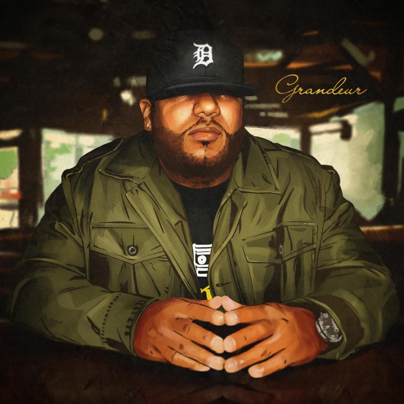 Apollo Brown/Grandeur (OLIVE GREEN VINYL)@2LP