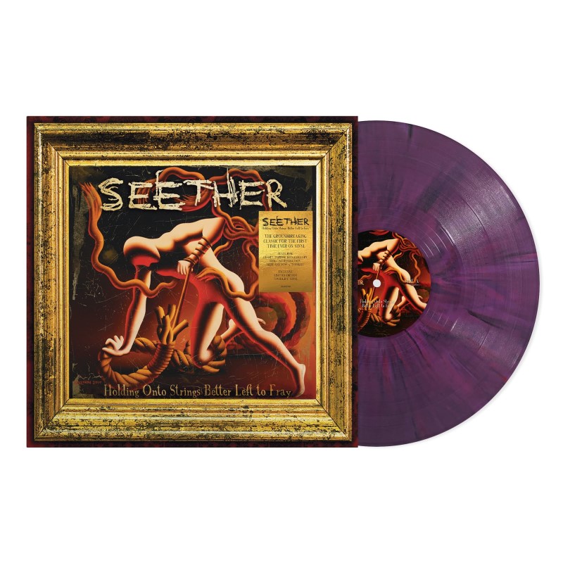 Seether/Holding Onto Strings Better Left To Fray (Twilight Vinyl)@LP