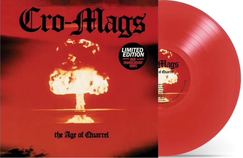 Cro-Mags/The Age Of Quarrel (Ruby Red Translucent Vinyl)