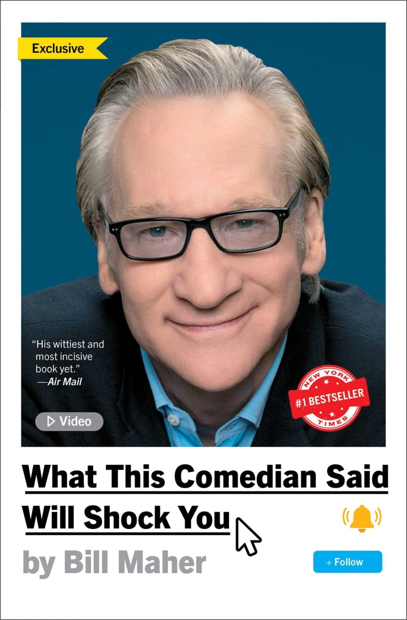 Bill Maher/What This Comedian Said Will Shock You