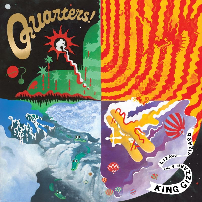 King Gizzard & The Lizard Wizard/Quarters! (Recycled Vinyl)@180g