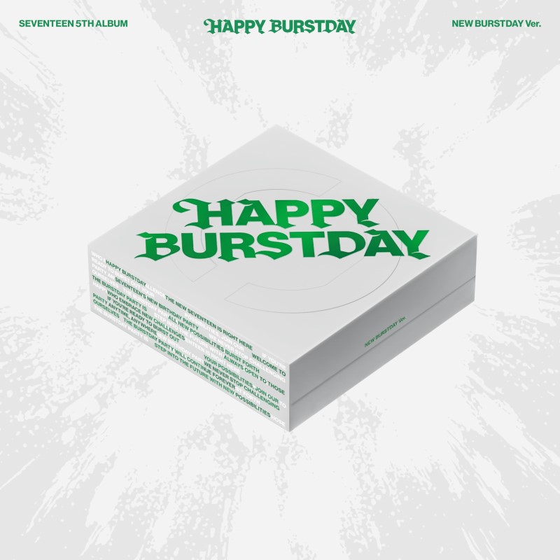 SEVENTEEN/SEVENTEEN 5th Album 'HAPPY BURSTDAY' [NEW BURSTDAY Ver.]