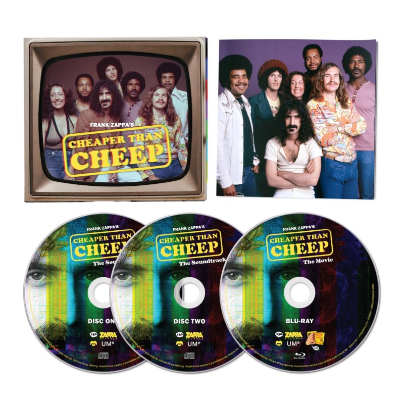 Frank Zappa/Cheaper Than Cheep@2CD/Blu-ray