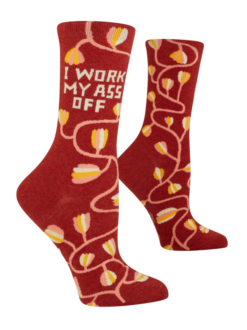 CREW SOCKS/WORK MY ASS OFF