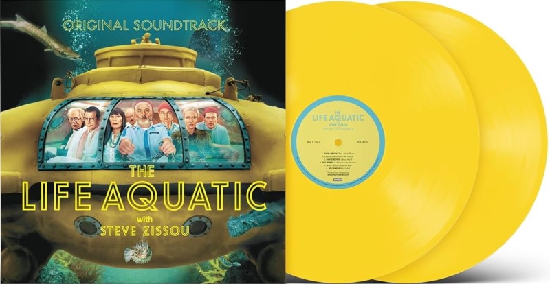The Life Aquatic With Steve Zissou/Original Soundtrack (Canary Yellow Vinyl)@2LP