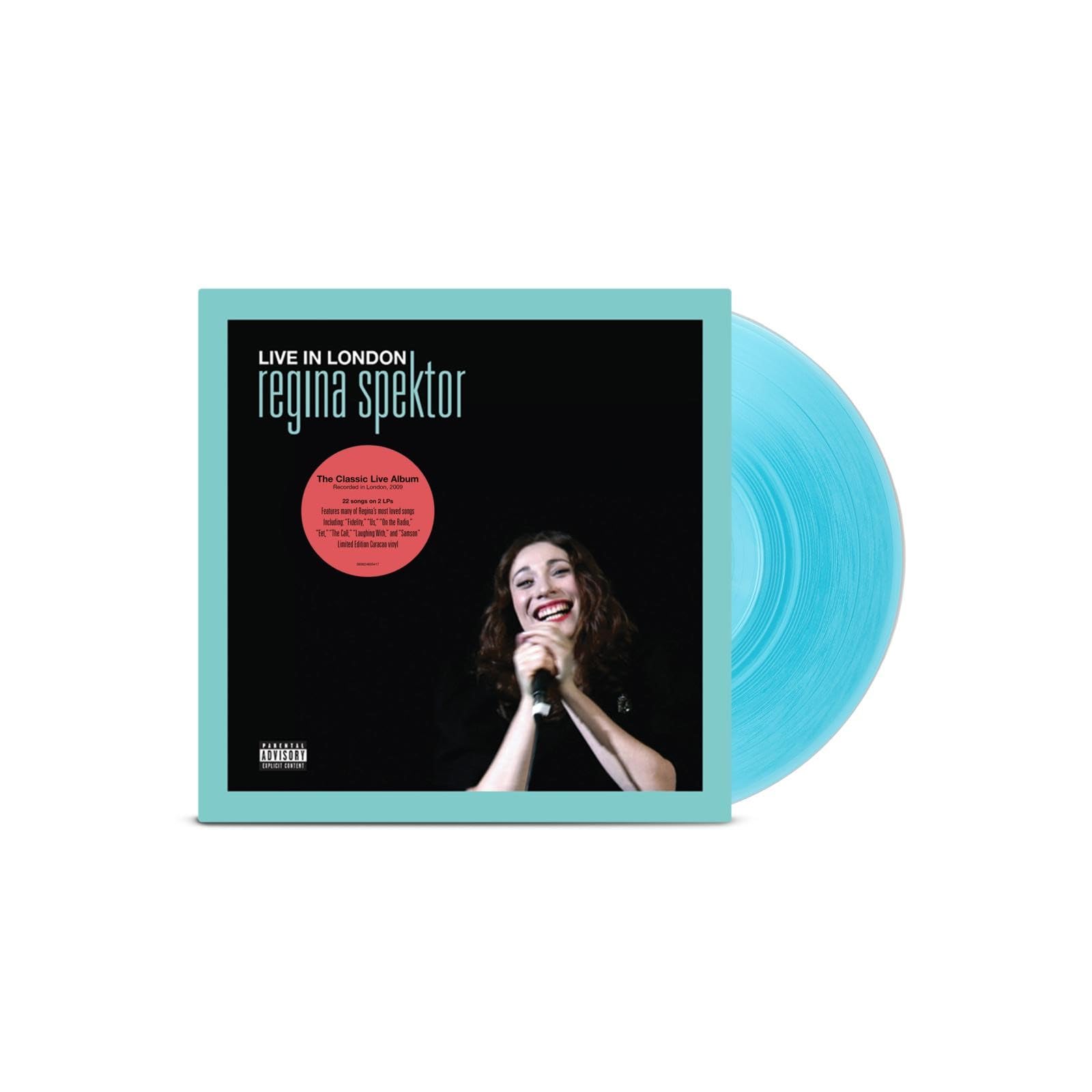 Regina Spektor/Live in London (Curacao Blue Vinyl)