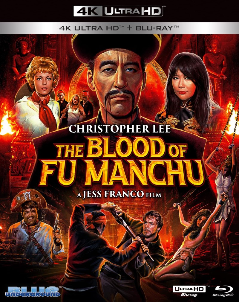 Blood Of Fu Manchu/Lee/Greene@4K-UHD