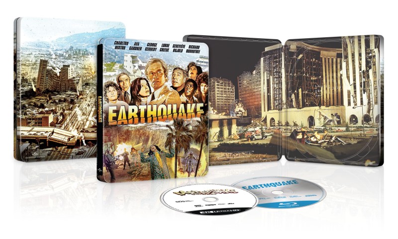 Earthquake/(STEEL BOOK) Heston/Bujold/Gardner@4K-UHD