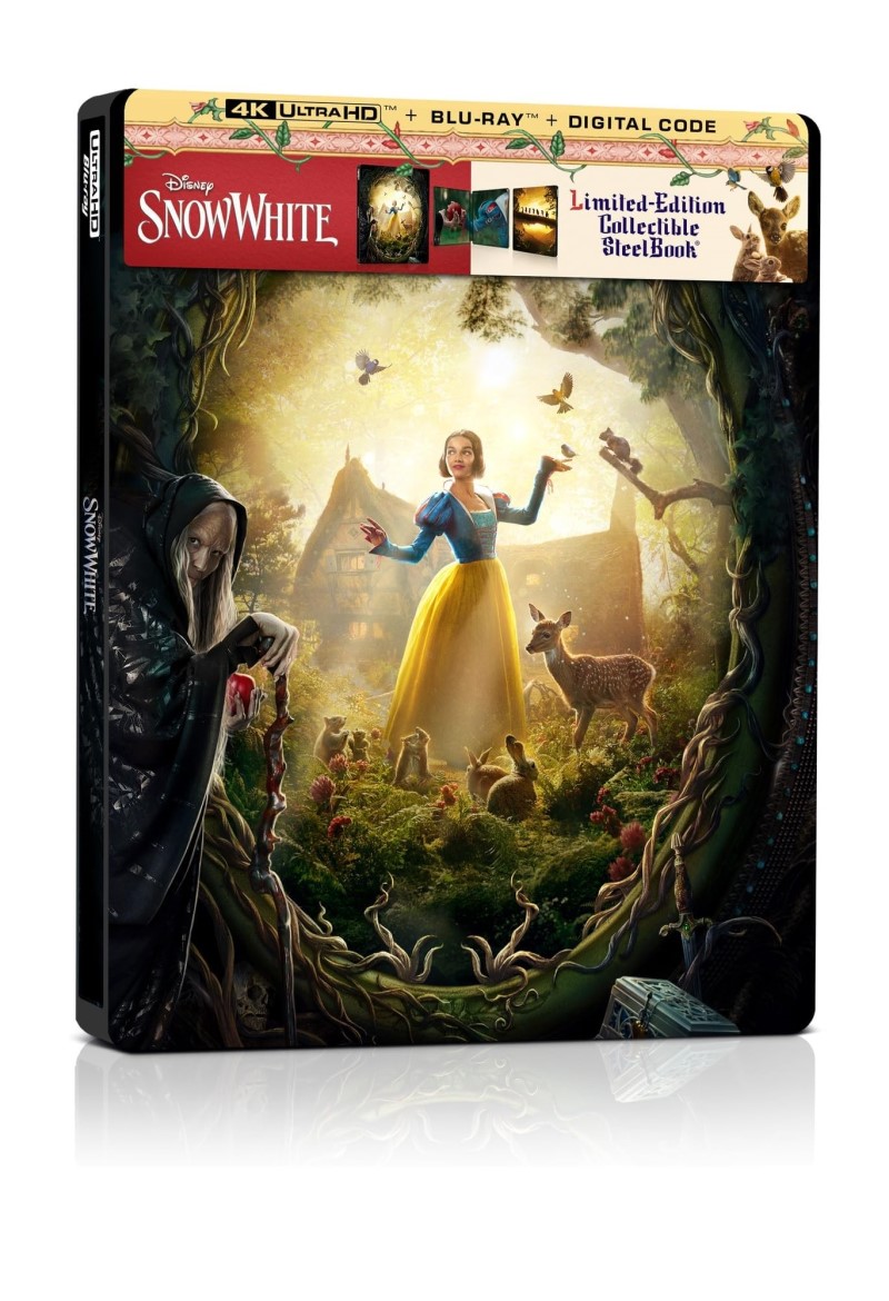 Snow White (2025)/Zegler/Gadot/Burnap@4K-UHD STEELBOOK@PG