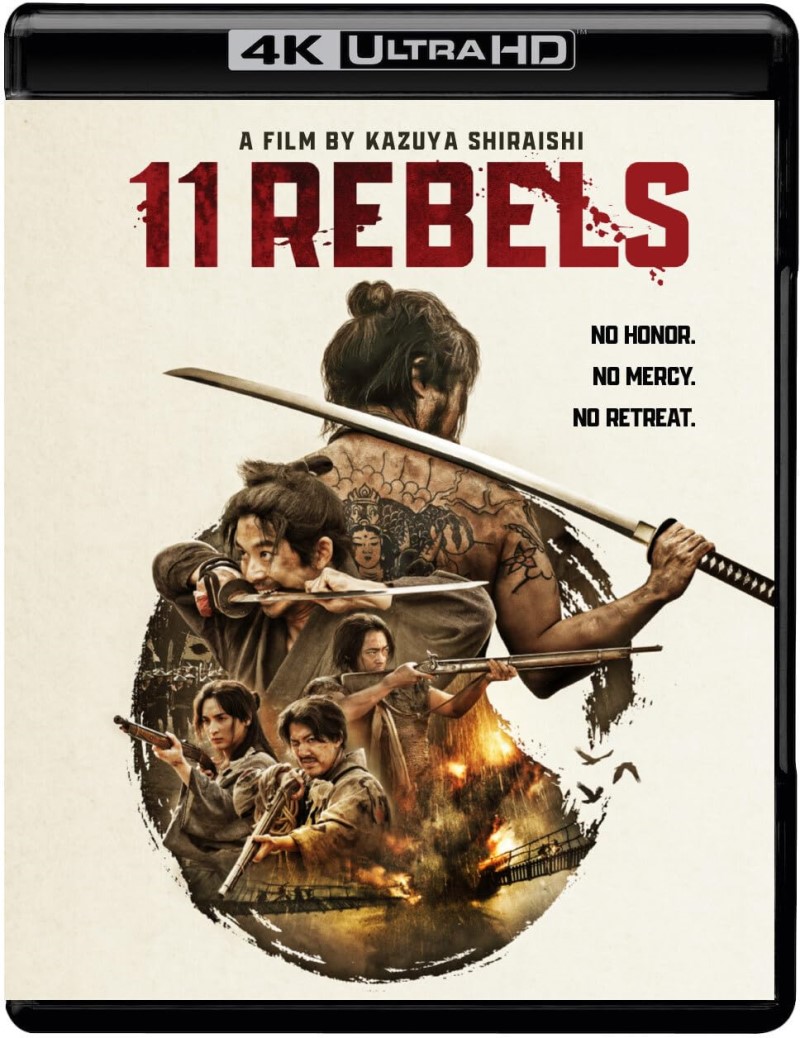 11 Rebels (2024) (Well Go USA)/Takayuki Yamada, Taiga Nakano, and Hiroshi Tamaki@Not Rated@4K Ultra HD