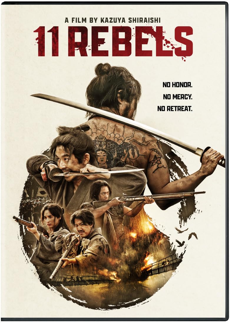 11 Rebels (2024) (Well Go USA)/Takayuki Yamada, Taiga Nakano, and Hiroshi Tamaki@Not Rated@DVD