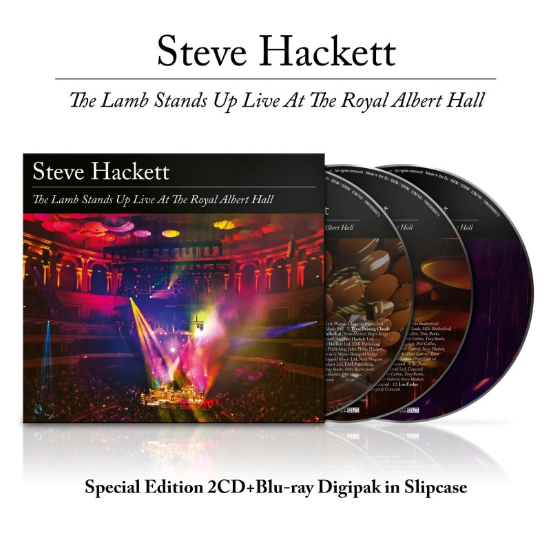 Steve Hackett/The Lamb Stands Up Live At The Royal Albert Hall@2CD/1Blu-ray