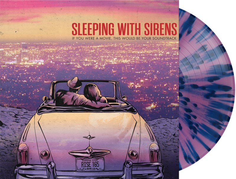 Sleeping With Sirens/If You Were A Movie, This Would Be Your Soundtrack (Purple/Blue Splatter Vinyl)@Purple/Blue Splatter Vinyl@12" EP