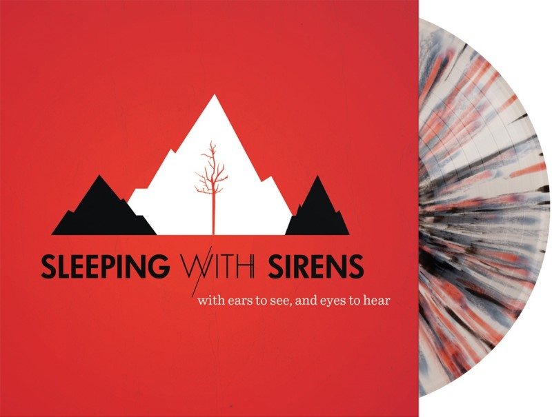 Sleeping With Sirens/With Ears to See & Eyes to Hear (Bone/Red-Black Splatter Vinyl)