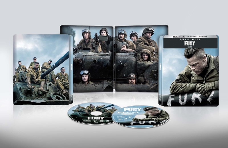 Fury/(Steel Book)Pitt/LaBeouf@4K-UHD Steel Book