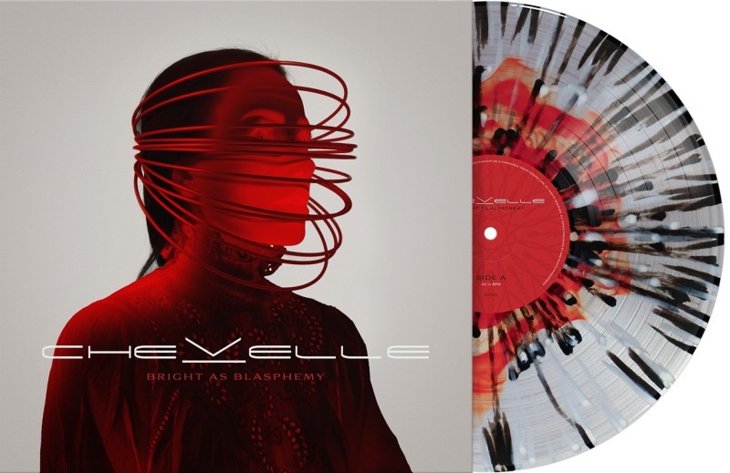 Chevelle/Bright as Blasphemy (Ruby/Clear/White-Black Splatter Vinyl)@Indie Exclusive@LP