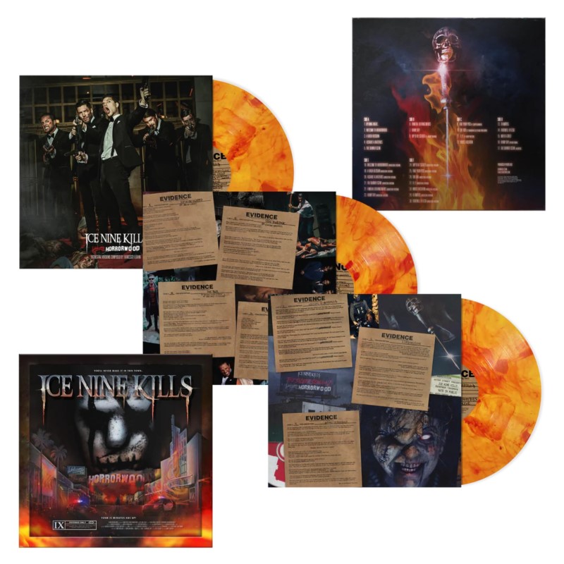Ice Nine Kills/Welcome To Horrorwood: Under Fire (Deluxe Edition) (Orange/Red Splatter Vinyl)@3LP