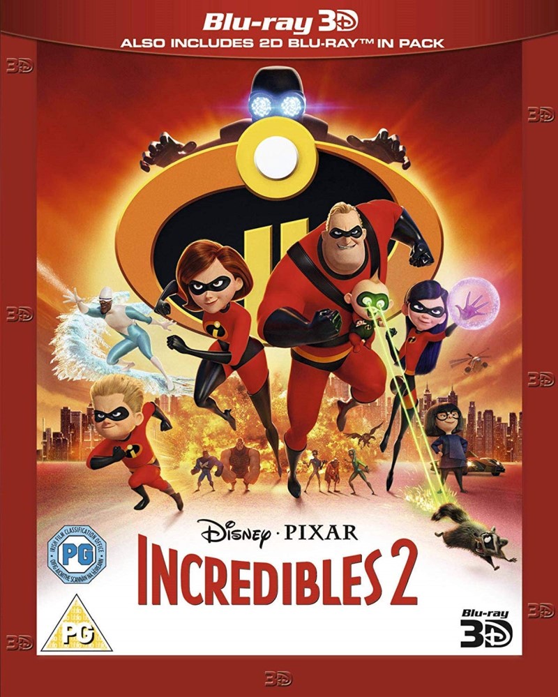 Incredibles 2/Incredibles 2 [3d + Blu-Ray] [2018] [Region Free]