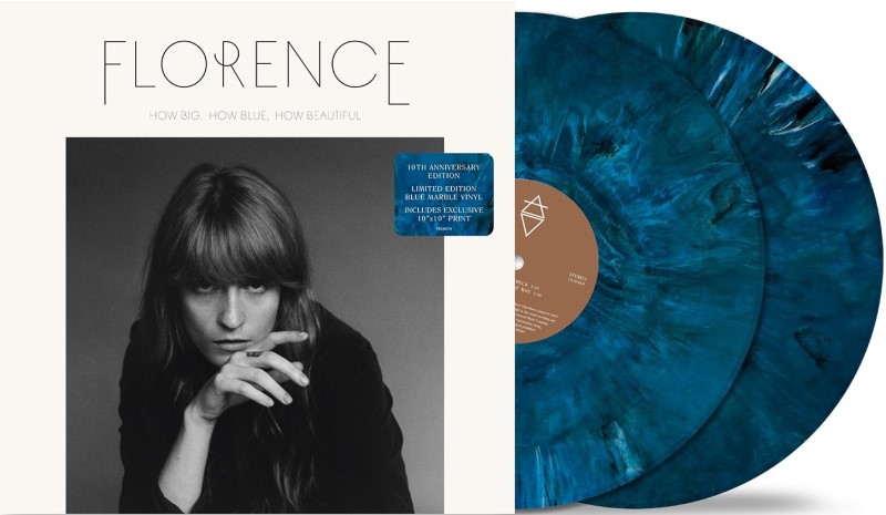 Florence + The Machine/How Big, How Blue, How Beautiful (Blue Marble)@10th Anniversary Edition@2LP