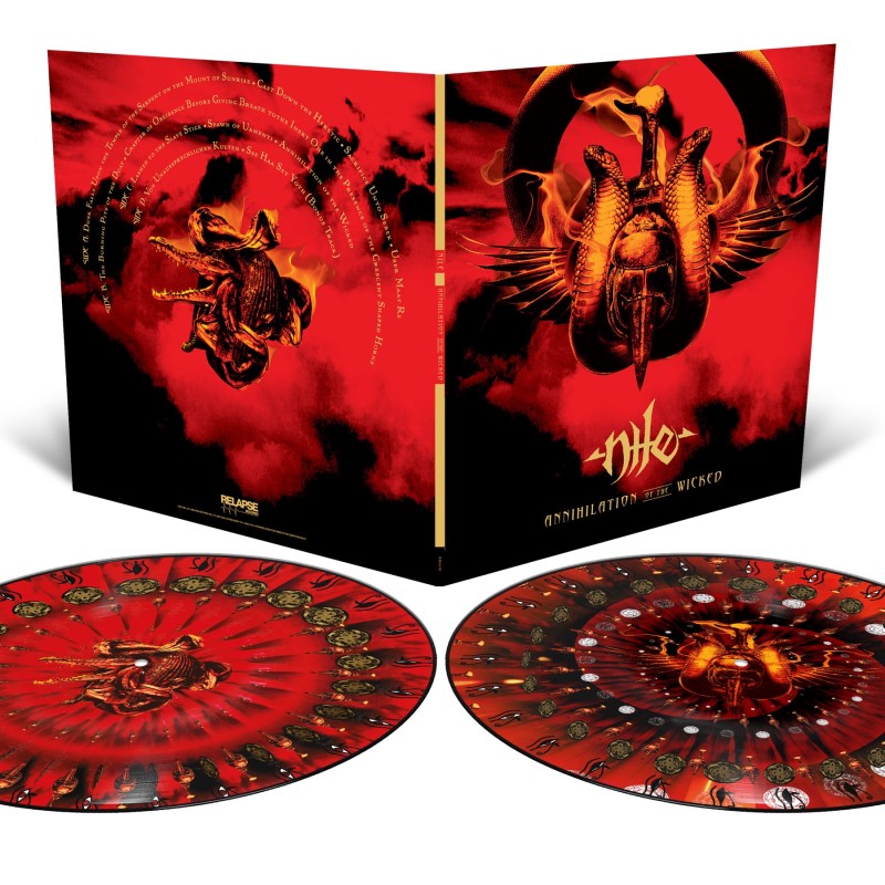 Nile/Annihilation of the Wicked 20th Anniversary (Zoetrope Vinyl)
