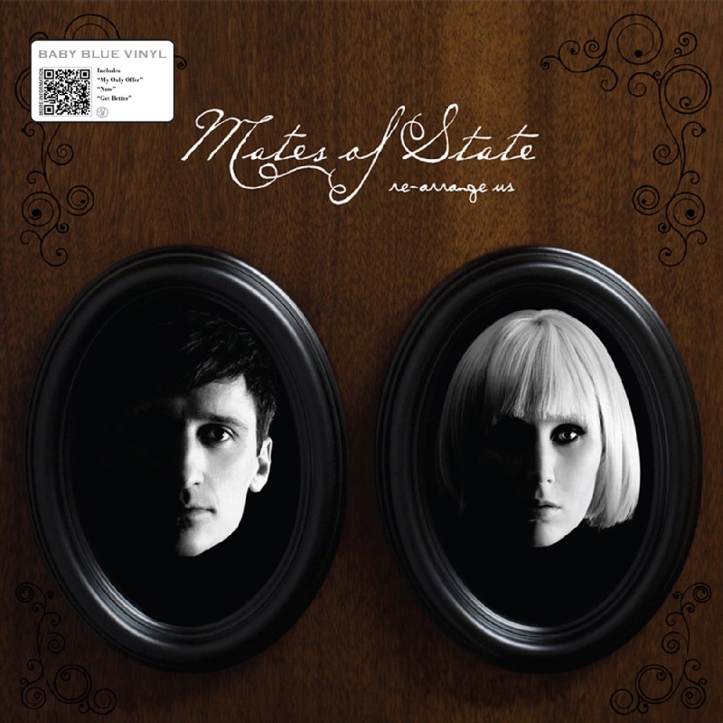 Mates of State/Re-arrange Us (BLUE VINYL)