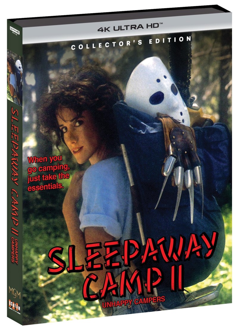 Sleepaway Camp II: Unhappy Campers (1988) (SCREAM! Factory)/Pamela Springsteen, Renée Estevez, and Anthony Higgins@R@4K Ultra HD