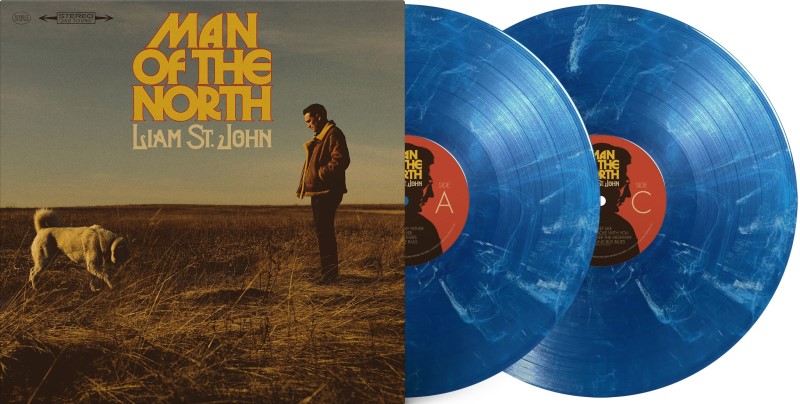 Liam St. John/Man Of The North (Cascade Mountain Blue Vinyl)@Indie Exclusive@2LP