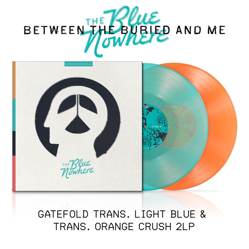 Between the Buried & Me/The Blue Nowhere (Tranparent Orange Crush/Light Blue Vinyl)@2LP