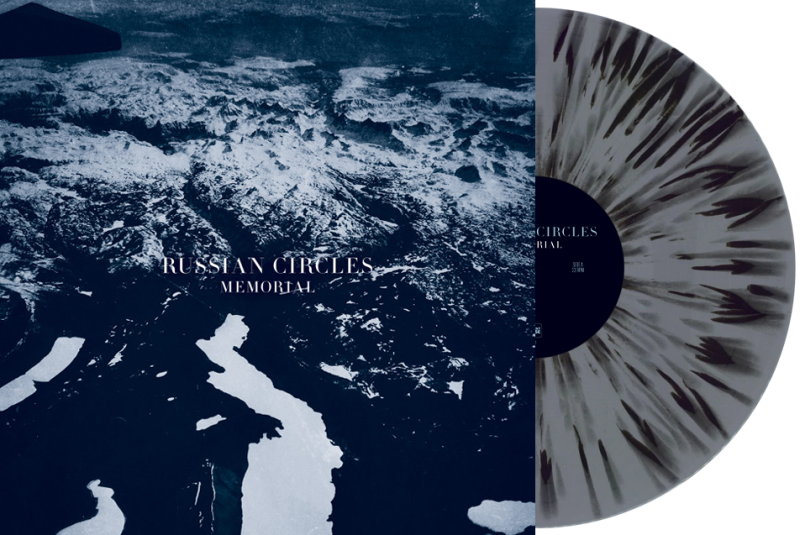 Russian Circles/Memorial (SILVER WITH BLACK SPLATTER VINYL)@w/ download card