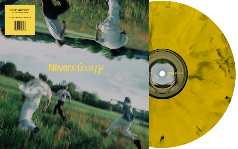 The Band CAMINO/NeverAlways (Opaque Yellow + Black Marble Blend Vinyl)@Indie Exclusive