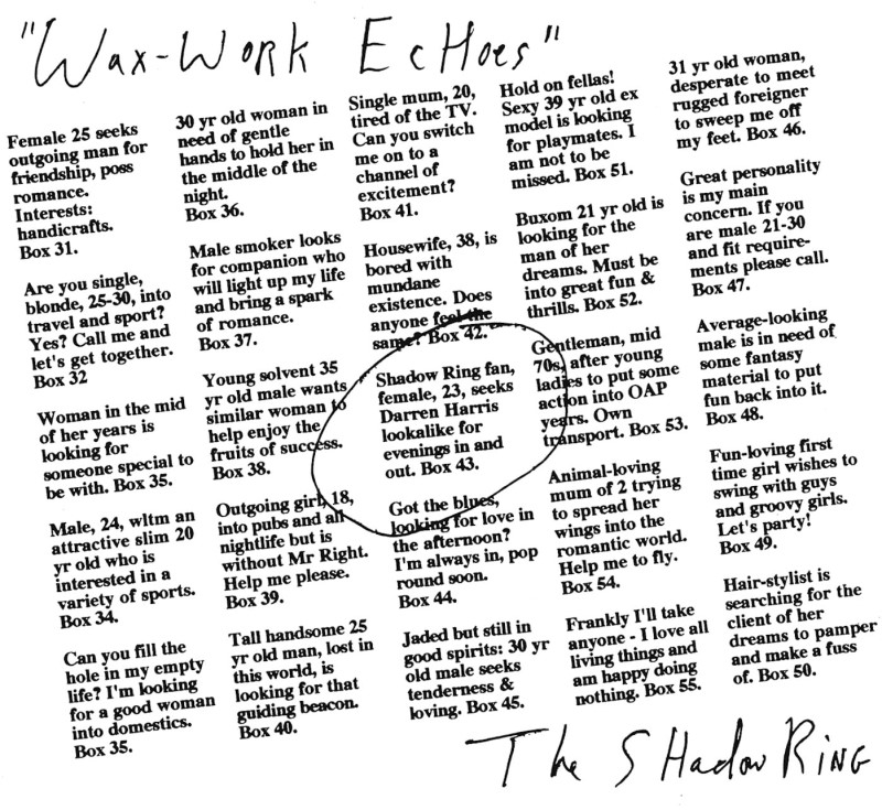 Shadow Ring/Wax-Work Echoes