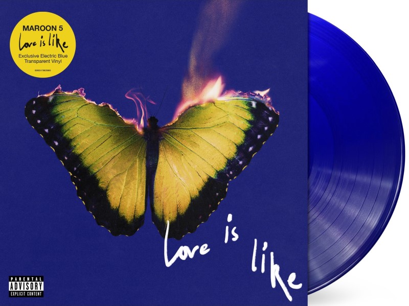 Maroon 5/Love is Like (Electric Blue Transparent Vinyl)@Indie Exclusive
