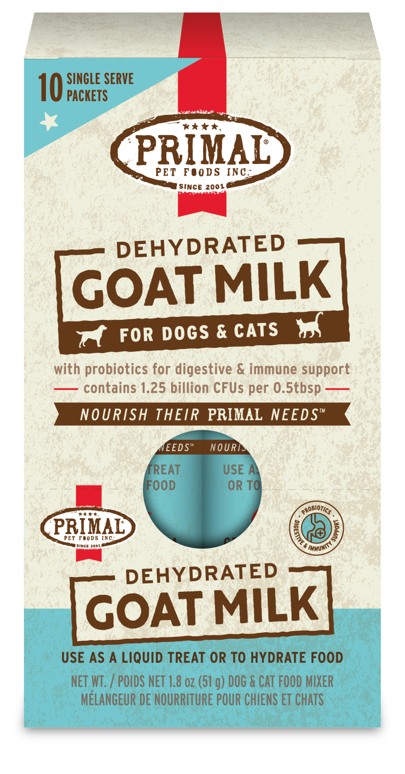 Primal Dehydrated Goat Milk 1.8oz Sachet