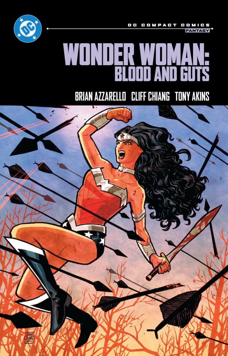 Wonder Woman: Blood and Guts (2011) (DC Compact Comics Edition)/Brian Azzarello, Cliff Chiang, and Tony Akins@DC Comics@Paperback